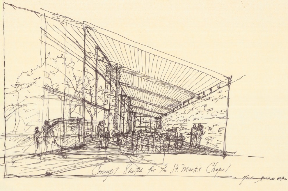St Marks Chapel Sketch
