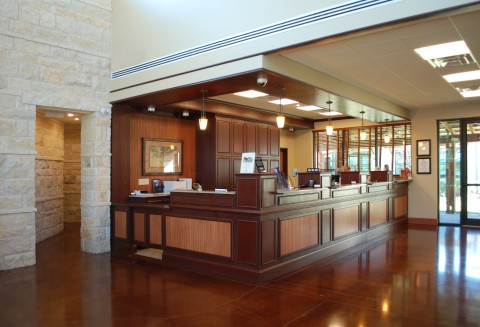 Pioneer Bank Teller Counter