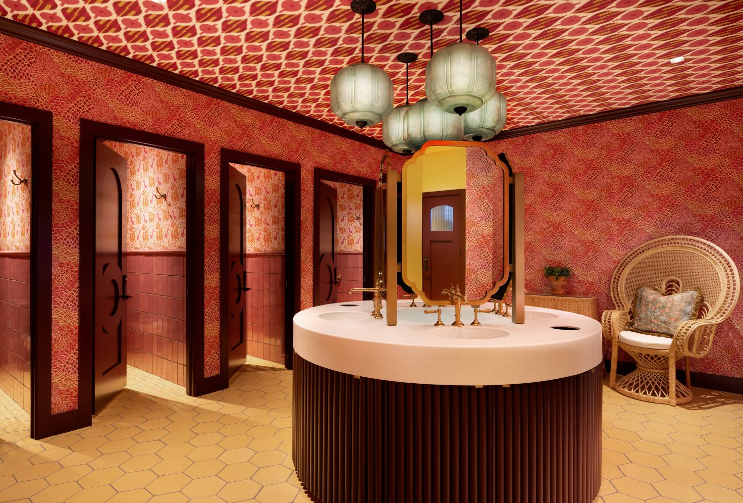 Folklore Interior Womens Bathroom Reduced