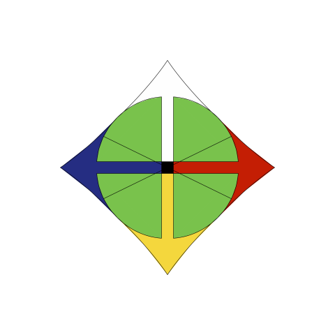 Texas Botanical Gardens Logo Symbol
