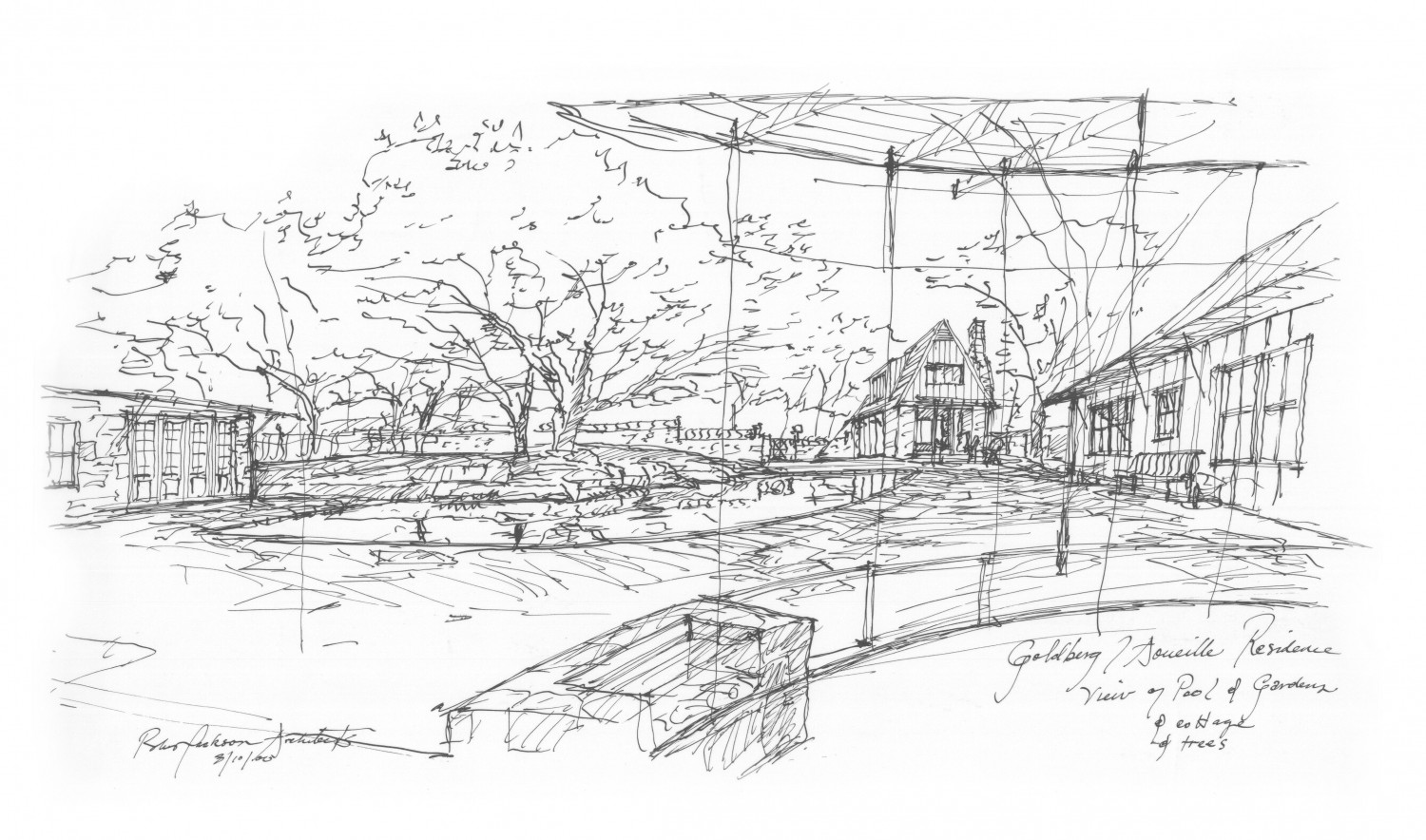 Goldberg Sketch Backyard